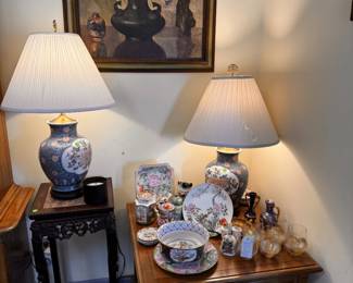 Our lovely Asian Porcelain Corner