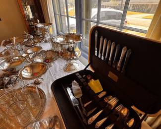 Flateware Stainless, silver plate, and sterling all here!