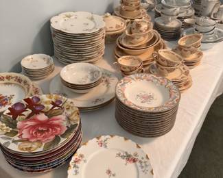Limoges. Antique and vintage varieties.