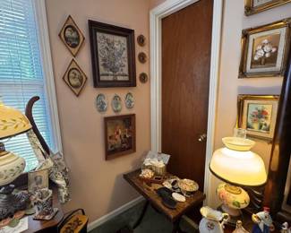 Antique glassware
