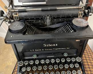 L.S. Smith typewriter...a piece of history that needs a new home.