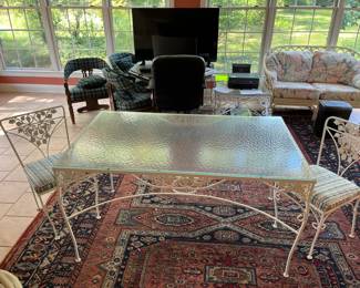 This set is beautiful, inside, outside, use it anywhere...lasts forever!