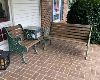 One person bench -$65
Larger bench -$145