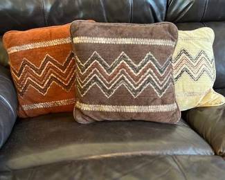 Turkish rug pillows