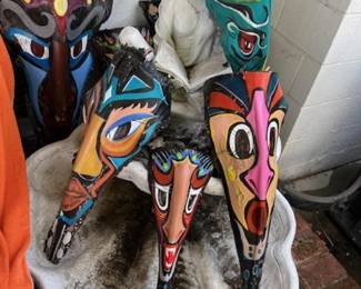 Decorative Tike Masks