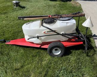 Fimco tow behind fertilizer sprayer