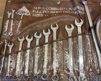 Selection of wrenches