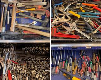 Contents in Kobalt rolling tool box