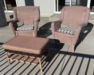 Resin rattan outdoor furniture