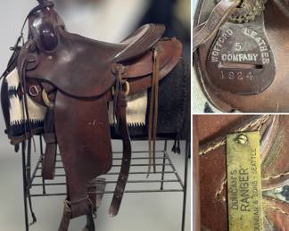 Wofford Leather Company western saddle - 