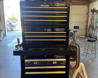 Kobalt rolling tool box and contents