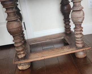 Early Baroque Table Ca. 1650
Germany, Hannover
Size: w inches (82 cm), H 28 inches (71 cm), D 26 inches (66 cm)
