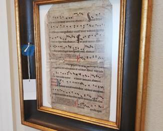 13th Century Italian Antiphonal "Massacre of the Innocents" Sheet