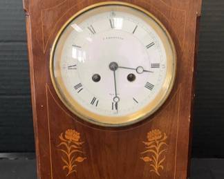 T. Kirkpatrick Wooden Mantel Clock