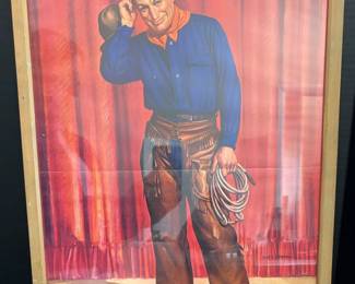 Will Rogers The Cowboy Philosopher Framed Poster