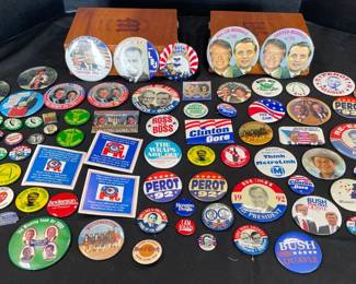 Vintage Political Pins