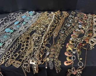 Belts Silver And Gold Tone