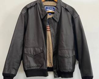 Air Force Leather Bomber Jacket