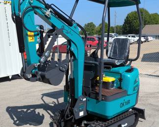 2025 CFG Mini Excavator Model QK16R, Unused, Video In Photo Gallery 