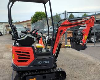 2025 CFG Mini Excavator Model MX15RX, Unused, Video In Photo Gallery