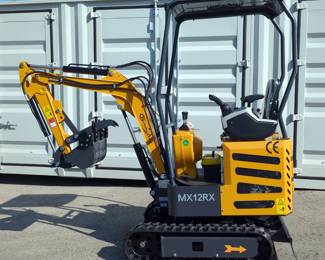2025 CFG Mini Excavator Model MX12RX, Unused, Video In Photo Gallery