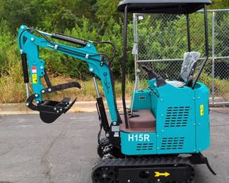2025 CFG Mini Excavator Model H15R, Unused, Video In Photo Gallery 
