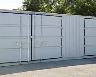 2025 High Cube 40' 2-Side Door Storage Container, Serial Number LYGU4163734, Unused