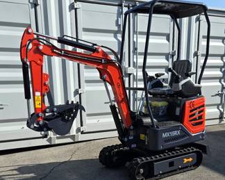2025 CFG Mini Excavator Model MX15RX, Unused, Video In Photo Gallery 