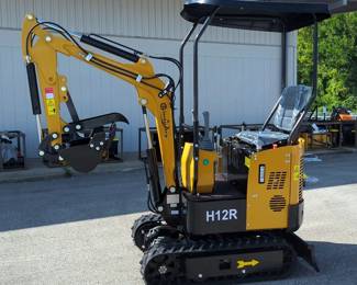 2025 CFG Mini Excavator Model H12R, Unused, Video In Photo Gallery 