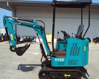 2025 CFG Mini Excavator Model H15R, Unused, Video In Photo Gallery 