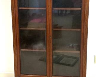 Wooden Cabinet With Wheels