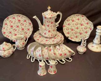 Lefton Rose Chintz China