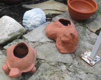 Terracotta planters