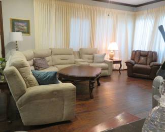 Sectional sofa - color is gray