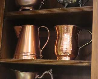 Copper, silverplate 