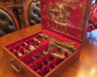 Thai bronzeware with case