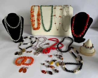 Vintage Costume Jewelry Necklaces, Bracelets, Earrings