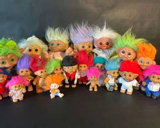 Vintage Troll Doll Collection