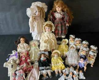 Porcelain Collectible Dolls