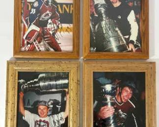 Colorado Avalanche Autographed Framed Photos Stanley Cup Champions