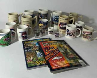 Denver Broncos Super Bowl XXXII XXXIII Champions Collectibles