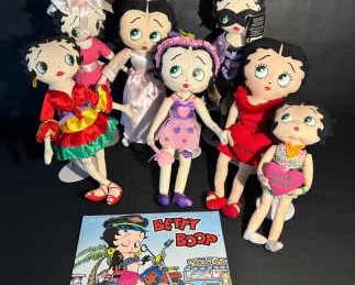 Betty Boop Plush Doll Collection