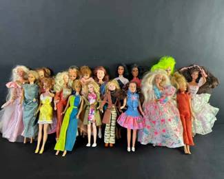 Vintage Barbies 4 1970s1990s Mattel Barbie, Clone Dolls, JemStyle, Playline Mix