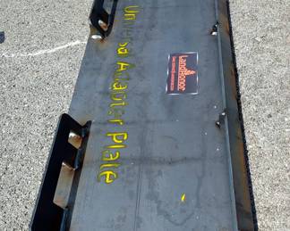 2025 Landhonor UAP-16-45W Skid Steer Universal Adapter Plate, Unused 