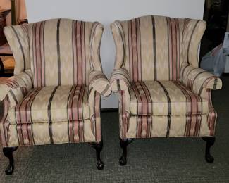 Matching wingback Temple Furniture chairs