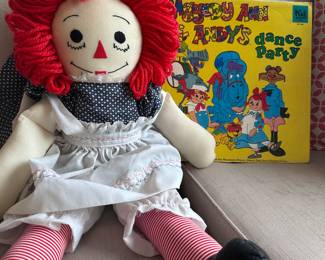 Raggedy Ann Doll and album 