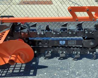 2025 GIYI Mini Trencher Attachment, Trenching Measurement 8" x 39", Unused