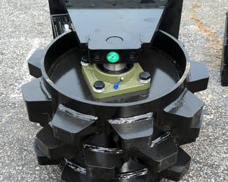 2025 GIYI Excavator Compaction Wheel Attachment, Unused