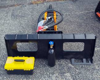 2025 GIYI Skid Steer Breaker Hammer Attachment, 67", Unused 
