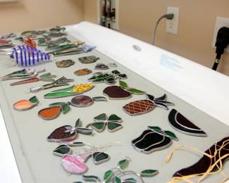 Large Selection of Stained Glass Sun Catchers

